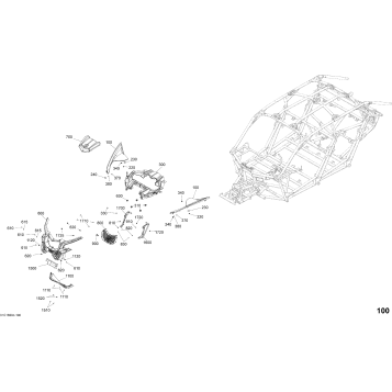 09- Body Front Part Maverick X3 MAX Timeless Black Models - Package XRSDPS