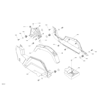 07- Cab Interior - Center Console