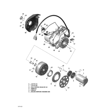 03- Magneto And Electric Starter _04R1423