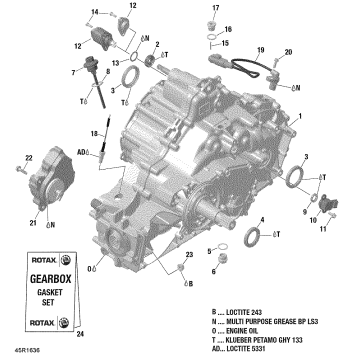 05- Gear Box Assembly - All Models