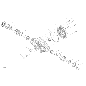 04- Drive - Rear Section - Middle Drive Unit