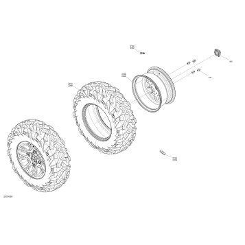 04- Drive - Front Wheels - XT