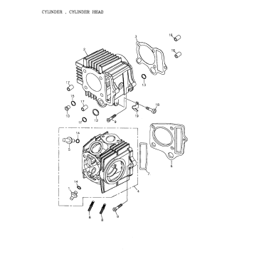01- Cylinder, Cylinder Head 172-02