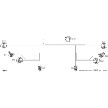08- Electric - Front Wiring Harness - 710007250