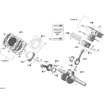 01- Crankshaft, Piston And Cylinder