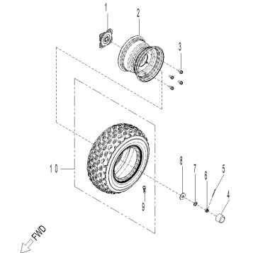 04- Drive - Rear Wheel 70