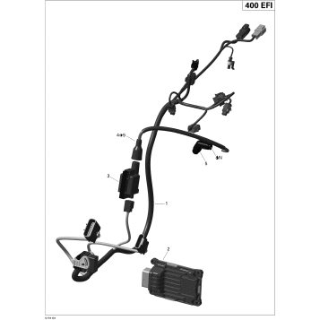 10- Engine Harness And Electronic Module