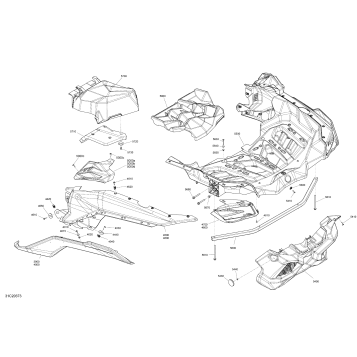 09- Body - Rear Section - XRC - Orange