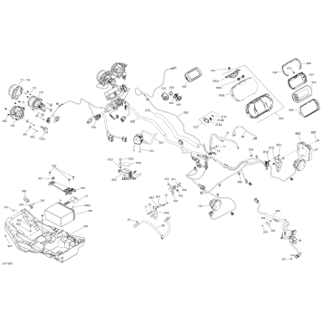 10- Electrical - 1000R EFI - Packages DPS & XXC - Without Winch