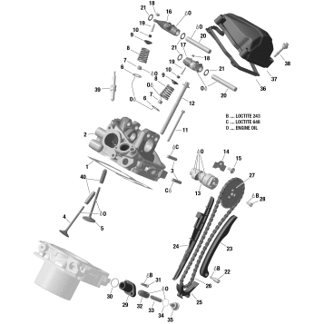 01- Cylinder Head, Rear