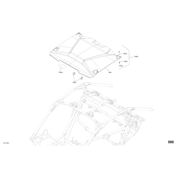 09- Body - Roof Section - Except Carbon Black