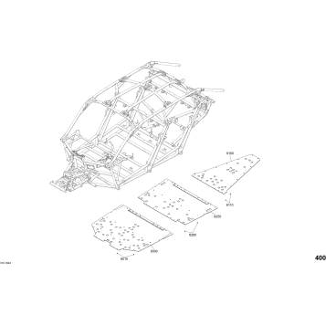 09- Body Parts - Platinum Silver - Package XRS XDS DPS - Floor Section