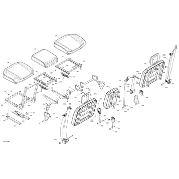 07- Body - Front Seat - LTD CAB