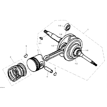 01- Crankshaft And Pistons
