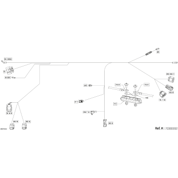 08- Electric - Voltage Regulator Wiring Harness - 710008410