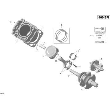 01- Crankshaft And Pistons
