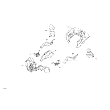 09- Fender And Central Panel Kit - Package STD