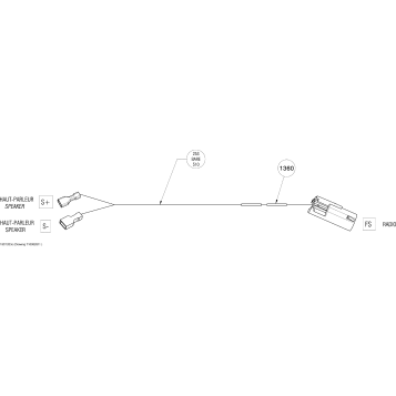 10- Electrical Harness Speaker 1