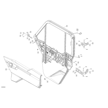 07- Enclosure Cab - Front Doors