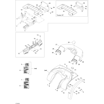 09- Body And Accessories, Rear View