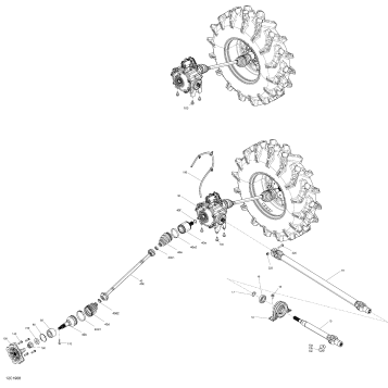 07- Front Drive - 1000R EFI