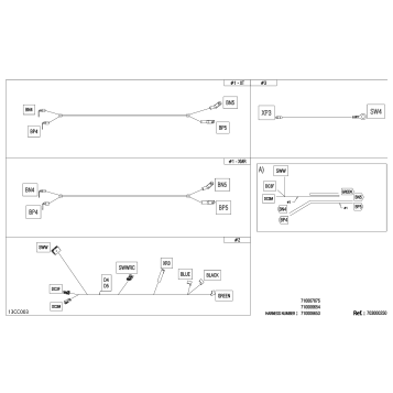08- Electric - Winch Wiring Harness - 710006654