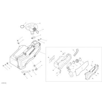 02- Air Intake Silencer