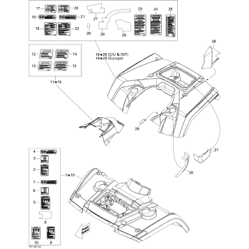 09- Fender And Central Panel Kit