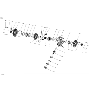 04- Drive - Front - Differential Parts - With ABS System