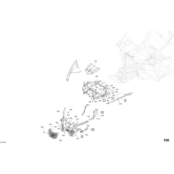 09- Body Parts - Carbon Black - Package XRC - Front Section