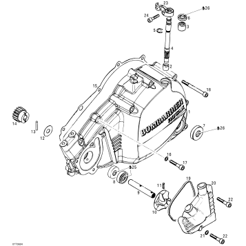 05- Clutch Housing And Water Pump