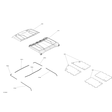 09- Body - Skid Plate - Roof Section