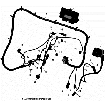 10- Engine Harness And Electronic Module