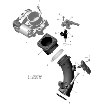 02- Air Intake Manifold And Throttle Body T3