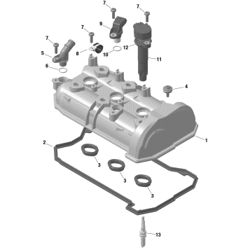 01- Rotax - Valve Cover