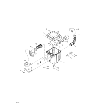 02- Air Intake Silencer