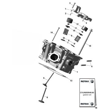 01- ROTAX - Cylinder Head