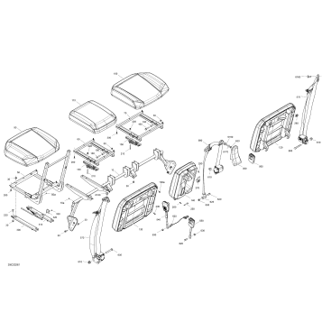 09- Seat - Front Section - CAB