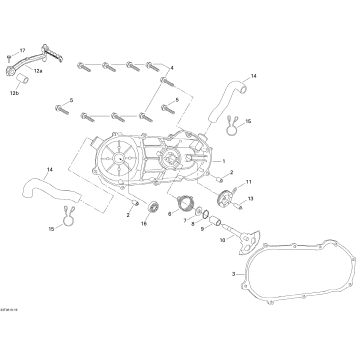 05- CVT Cover And Kick Stater