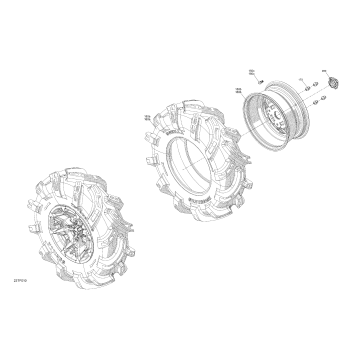 04- Drive - Rear Wheels - XTP - Europe