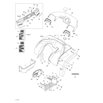 09- Body And Accessories, Rear View