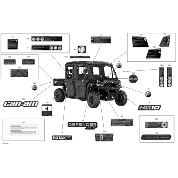 09- Decals - HD10 - XT CAB