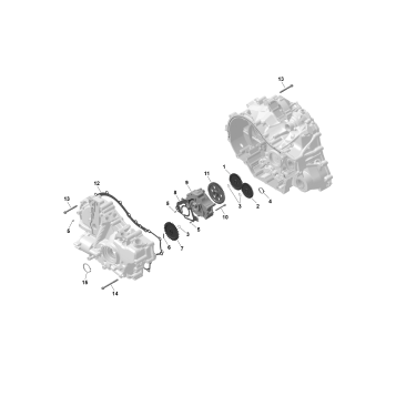 01- ROTAX - Gearbox Oil Pump