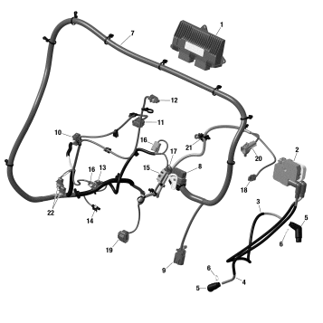 01- Rotax - Engine Harness And Electronic Module