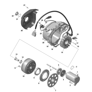 01- ROTAX - Magneto and Electric Starter
