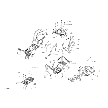 09- Body And Accessories 6X6 MAX - 1000 EFI - North america - Middle