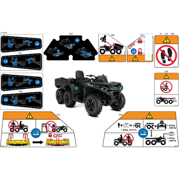 07- Body - Warning Decals Rear Section