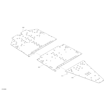 09- Body - Skid Plate - XMR - Green