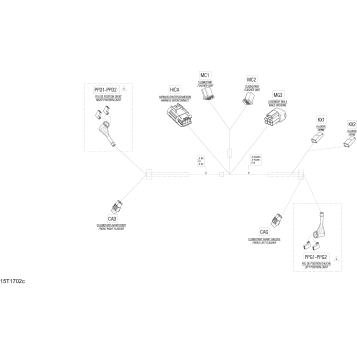 10- Electrical Harness - Option 710004842 Europe