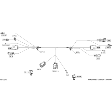 08- Electric - Junction Wiring Harness - 710009847